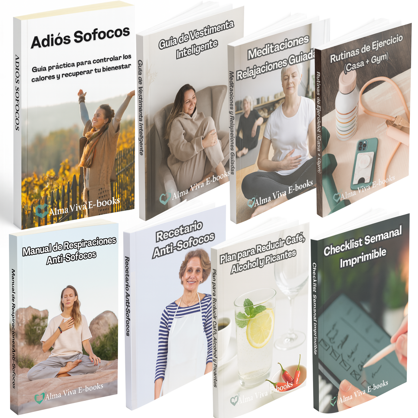 Adiós Sofocos - Guia para controlar los calores y recuperar tu bienestar